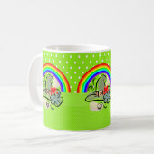 Arc-en-ciel de la Saint Patrick's Day Mug (Devant gauche)