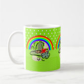 Arc-en-ciel de la Saint Patrick's Day Mug (Gauche)