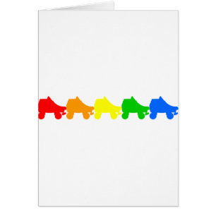 arc-en-ciel de patin de rouleau