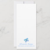 Arc-en-ciel de printemps : Invitations à la fête d (Dos)