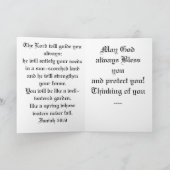 Arc en ciel de promesses carte de voeux (Intérieur)