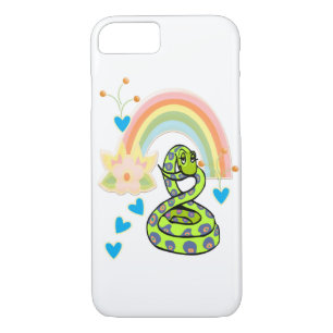 Arc-en-ciel de serpent coque iphone