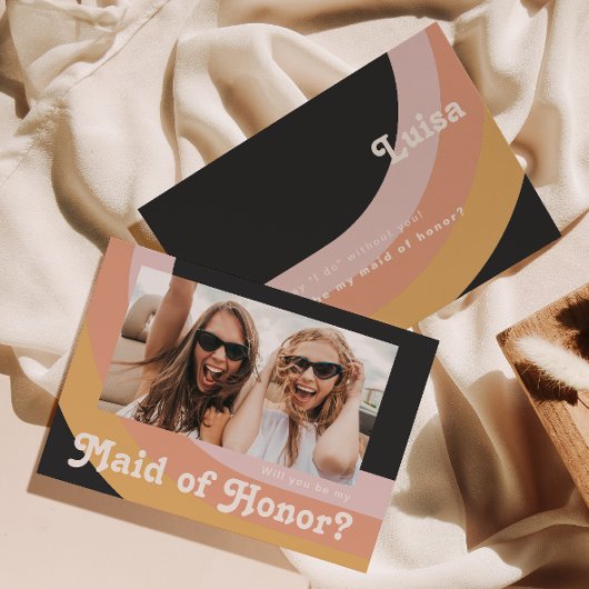 Arc-en-ciel des années 70 | Carte d'honneur de la 