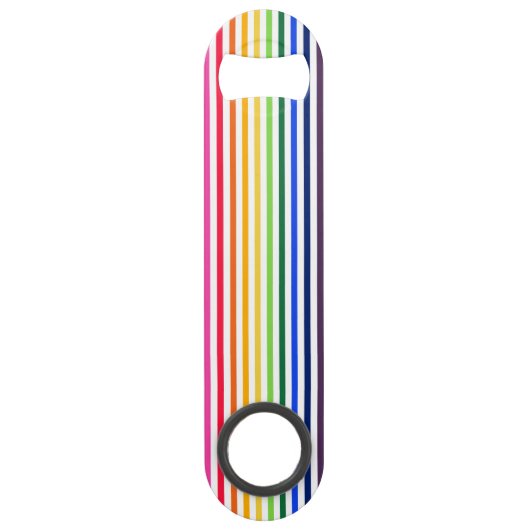 Arc-en-ciel et rayures blanches (Dos)