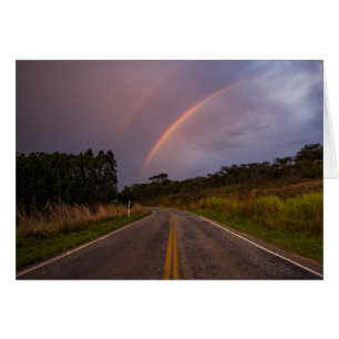 Arc En Ciel Et Route