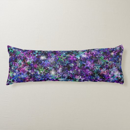 arc-en-ciel étoile corps coussin (Devant)