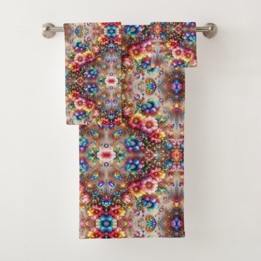 Arc-en-ciel Floral Boho (En situation)