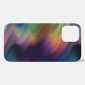 Arc-en-ciel foncé des couleurs Coque Abstrait-Mate (Verso (horizontal))