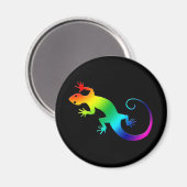 Arc en ciel Gecko Dark Magnet (Recto/Verso)
