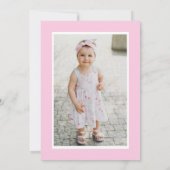 Arc-en-ciel Invitation Pastel Colorful Magie (Dos)