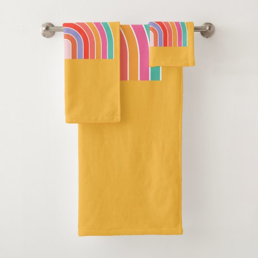 Arc-en-ciel jaune moutarde (En situation)