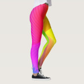 Arc-en-ciel Leggings d'art Abstrait (Droite)