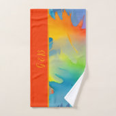 arc-en-ciel lgbtq (Serviette à main)