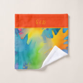 arc-en-ciel lgbtq (Gant de toilette)