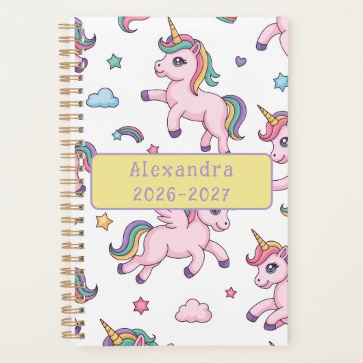 Arc-en-ciel Licorne Mignonne (Devant)