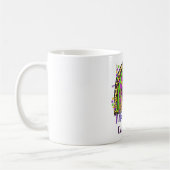 Arc en ciel Mardi Gras Café Mug (Gauche)
