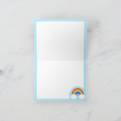 Arc-en-ciel mignon avec Coeurs et Nuages roses (Intérieur)