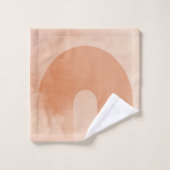 Arc-en-ciel minimaliste Pastel (Gant de toilette)