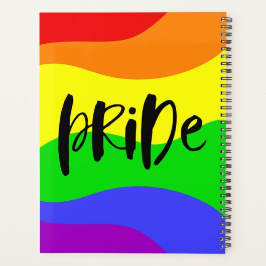 Arc-en-ciel moderne Pride (Dos)