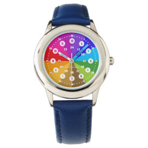 Arc-en-ciel Nohr Montre-bracelet 12 heures Afficha