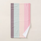 arc-en-ciel pastel (Serviette à main)