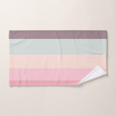 arc-en-ciel pastel (Serviette à main)