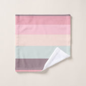 arc-en-ciel pastel (Gant de toilette)