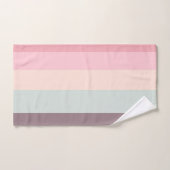 arc-en-ciel pastel (Serviette à main)