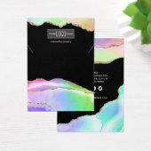 Arc-en-ciel Pastel Agate Écran de collier (Bureau)
