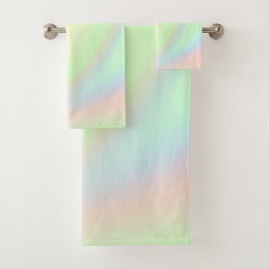 Arc-en-ciel pastel de couleurs (En situation)