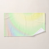 Arc-en-ciel pastel de couleurs (Serviette à main)