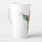Arc-en-ciel Phoenix Latte Mug par Brow Bird (Angle gauche)