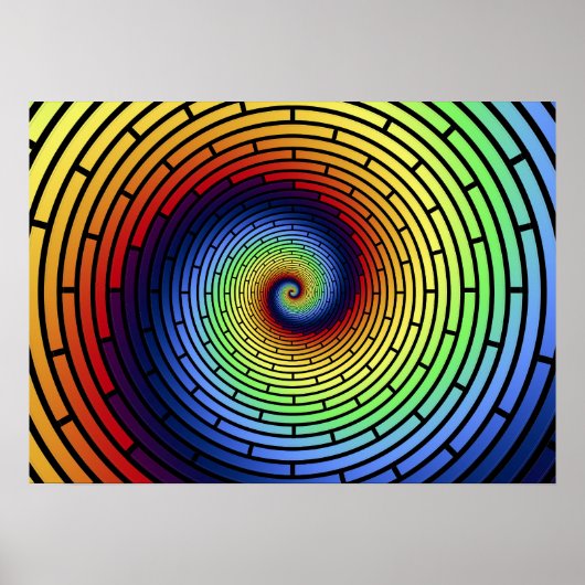 Arc-en-ciel Poster ROY G BIV (Devant)