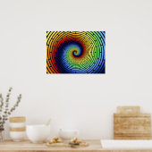 Arc-en-ciel Poster ROY G BIV (Cuisine)