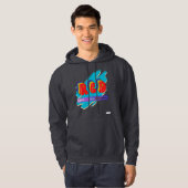 Arc-en-ciel R.E.D. Sweat à capuche – Honorer avec (Devant entier)