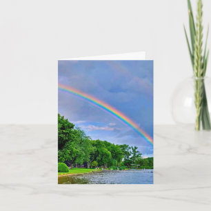 Arc-en-ciel réel, photo de Marla Mangan, carte