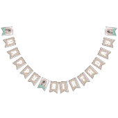 Arc-en-ciel rétro et marguerites bannière d'annive (Tout)