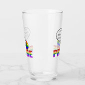 Arc-en-ciel Tumbler en verre de mouton (Gauche)