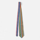 Arc-en-ciel Tutti Fruiti cravate rayée (Dos)
