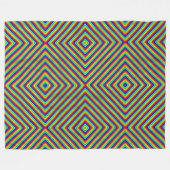 Arc-en-ciel X - Couverture en polaire (Devant (Horizontal))