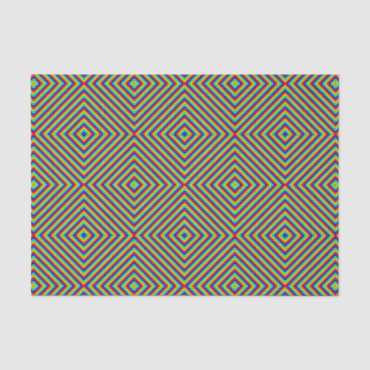 Arc-en-ciel X - Papier de soie (Recto)
