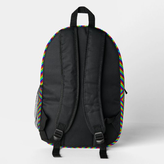Arc en ciel X - sac à dos (Verso)