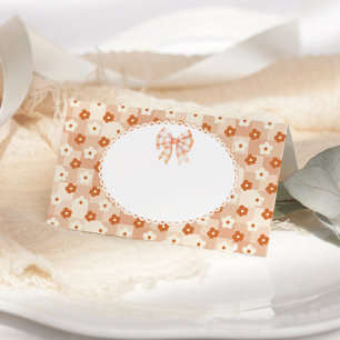 Arc en dentelle vintage Cutie tarte d'anniversaire