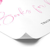 Arc en rose - livres pour bébé affiche (Coin)
