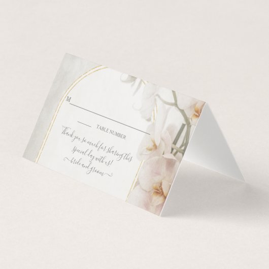 Arc géométrique moderne Orchidée rose Floral BOHO (Front)