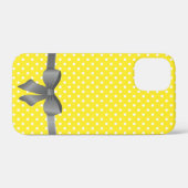 arc gris sur points polkaCase-Mate coque iphone (Verso (horizontal))
