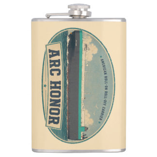 ARC Honor Vinyl Omwikkelde Flask Heupfles