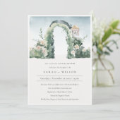 Arc Jardin Floral Botanique Couples Invitation de (Debout devant)