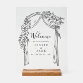 Arc mariage. Mariage de bord transparent (Recto)