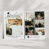 Arc moderne Boho 6 Photos Faire-part de graduation